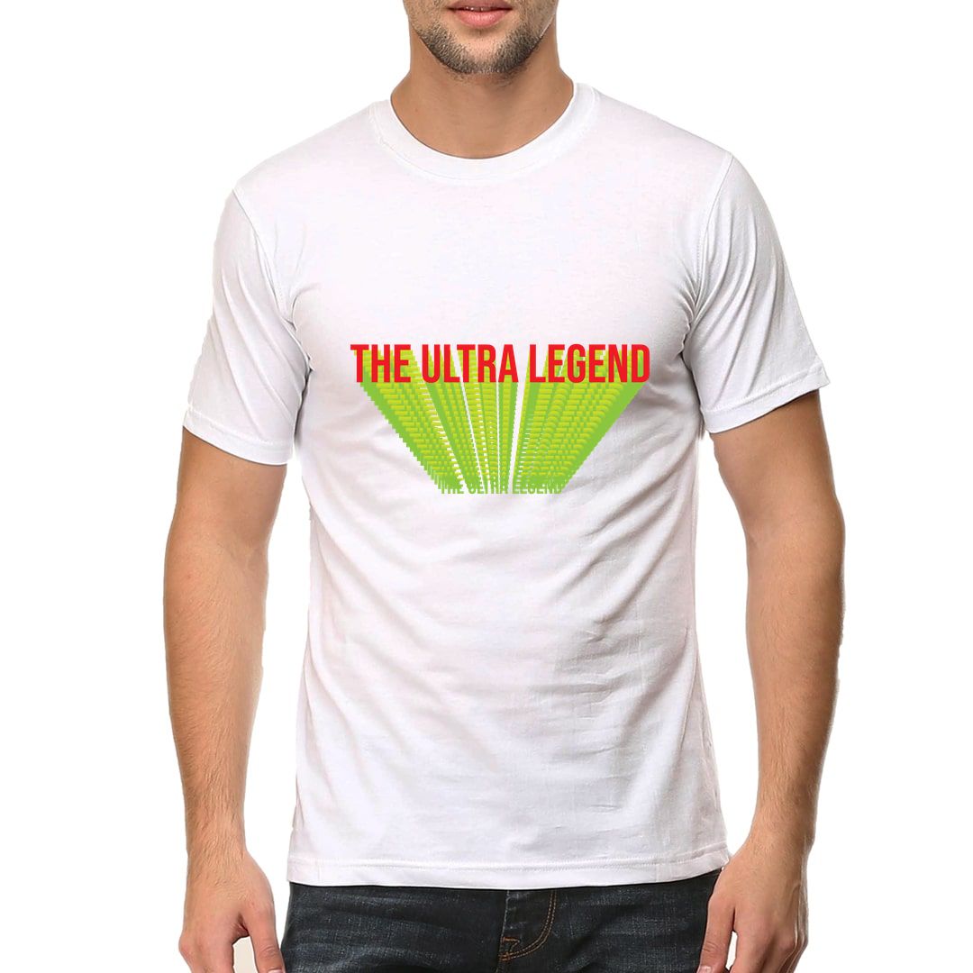 5175bf9b The Ultra Legend Men T Shirt White Front