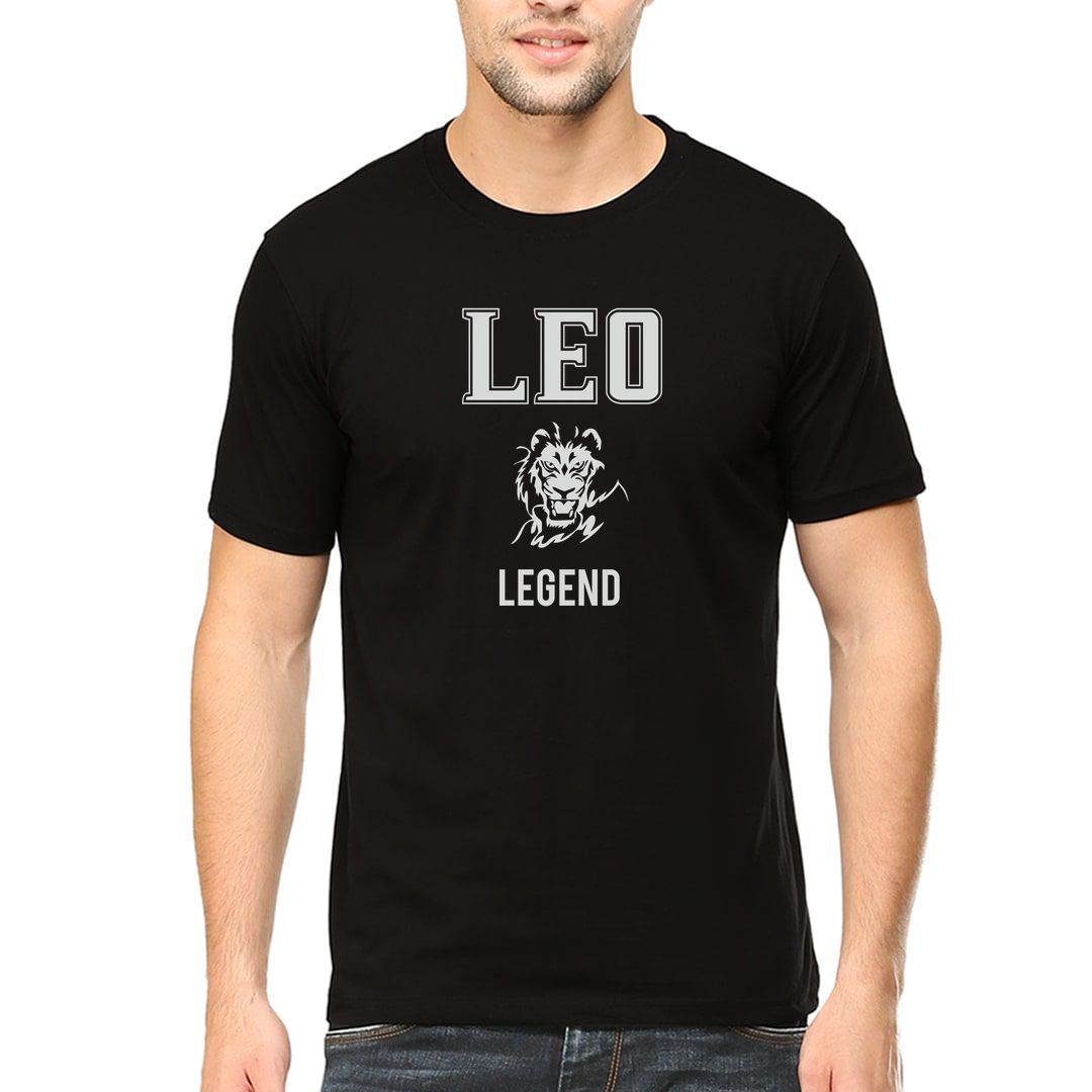 4318b906 Leo – Legend Men T Shirt Black Front