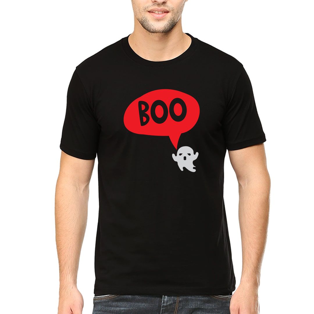 8f2114e9 Boo Men T Shirt Black Front