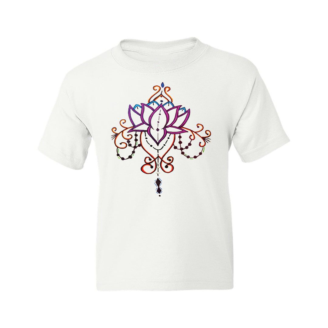 Lotus Pattern Unisex T Shirt - Swag Swami