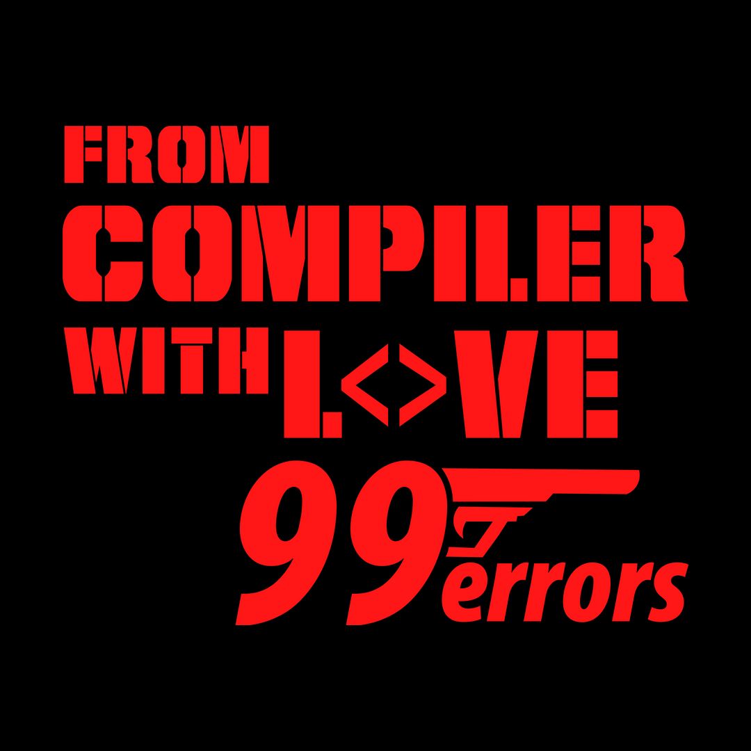 4d0ee7ed From Compiler With Love 99 Errors Funny Java C Developer Black
