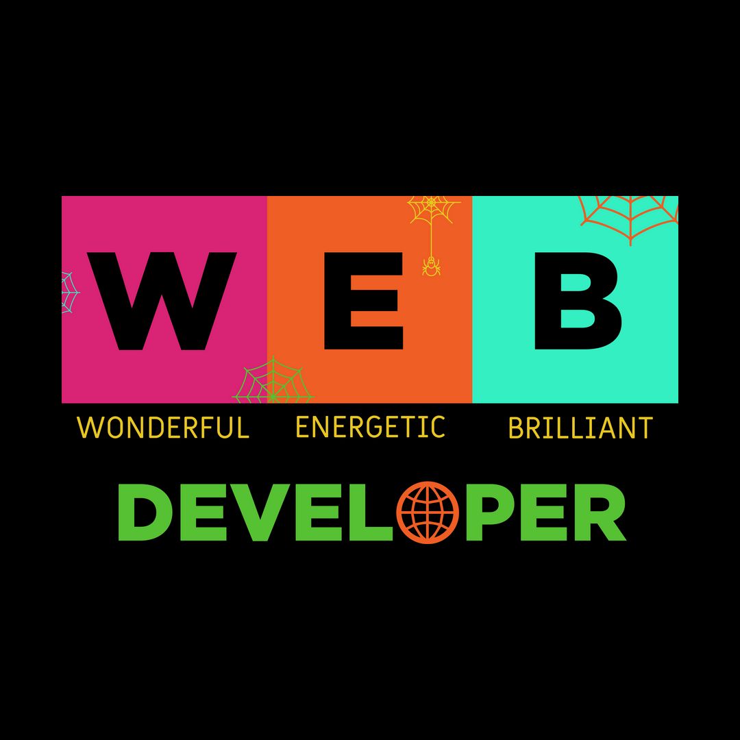 84052d91 Web Javascript React Angular Vue Developer Cool Office Wear Black