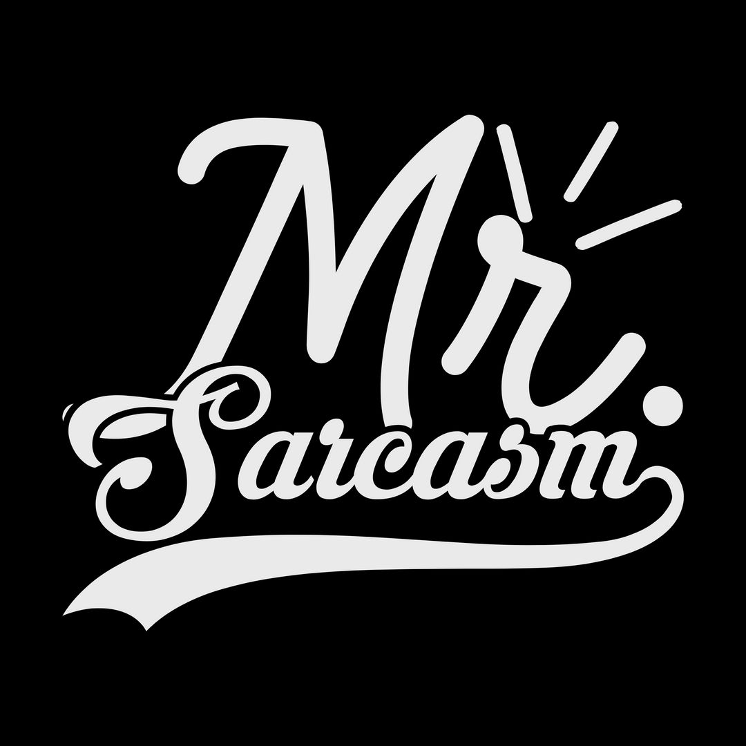 Bd365dc7 Mr. Sarcasm Black
