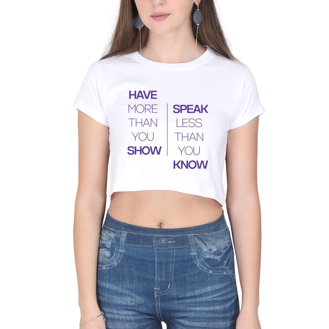 Women's Crop Tops, Cropped Blouses, Cropped Tees & More