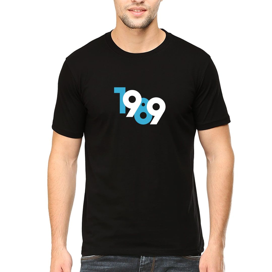 7759e64f 1989 Men T Shirt Black Front