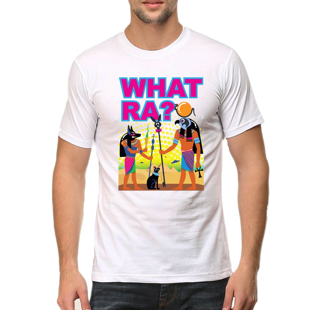 09ad0854 What Ra Men T Shirt White Front