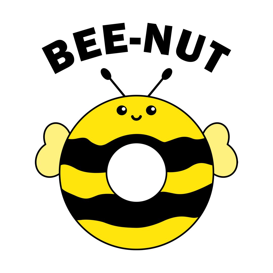 Fbcfefee Funny Bee Nut White