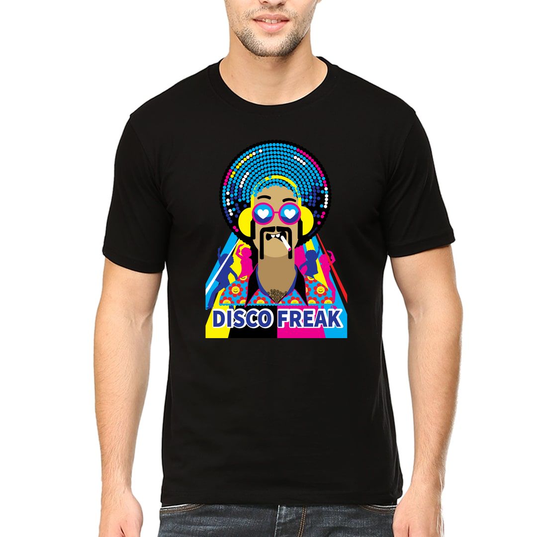 688ced20 Disco Freak Men T Shirt Black Front