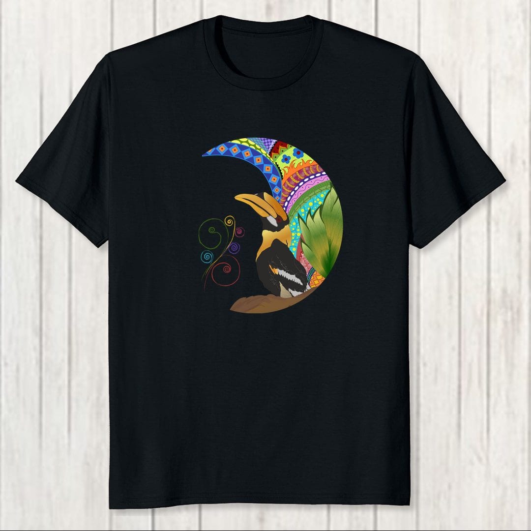 3c528b5d Hornbill Men T Shirt Black