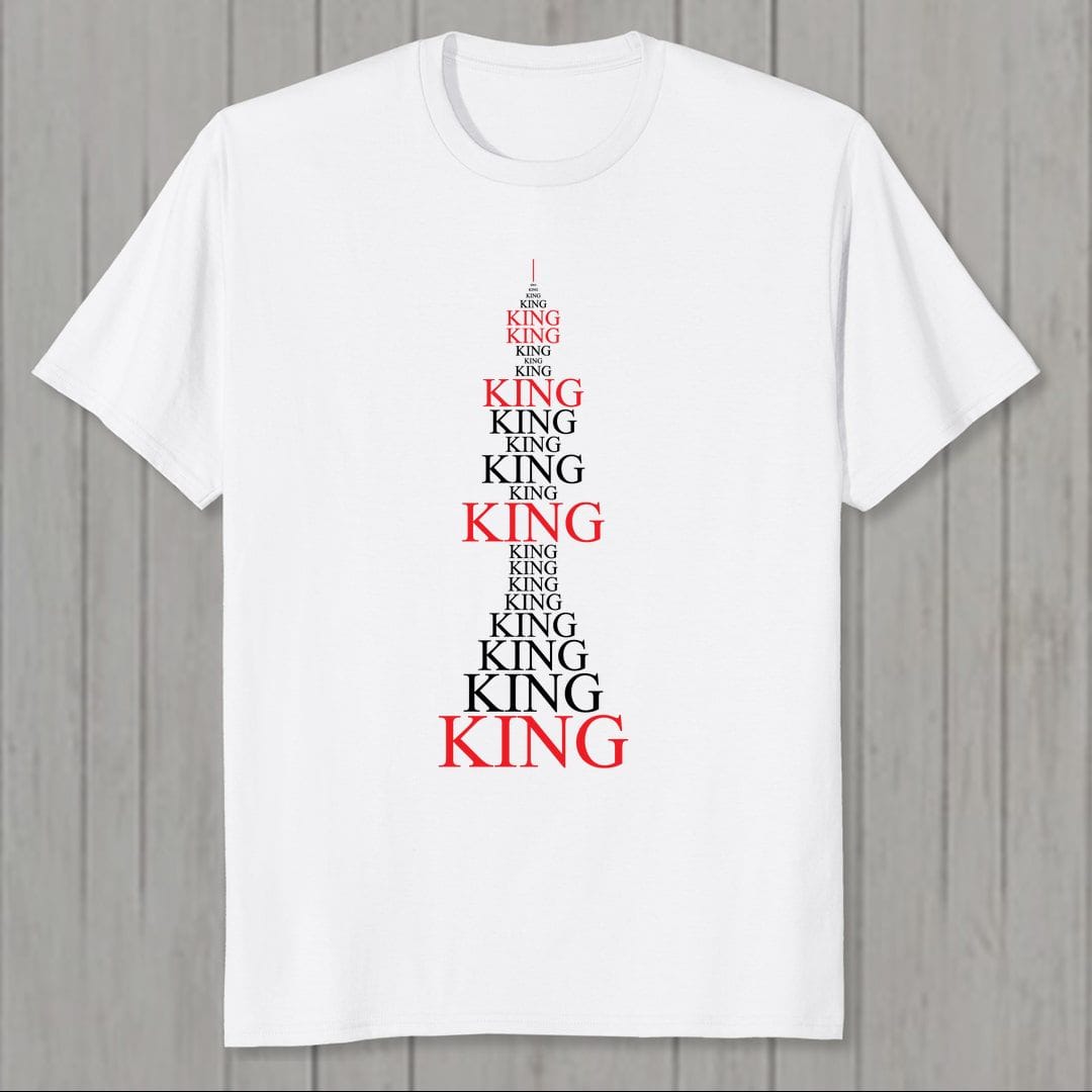 455e7845 The King Men T Shirt White