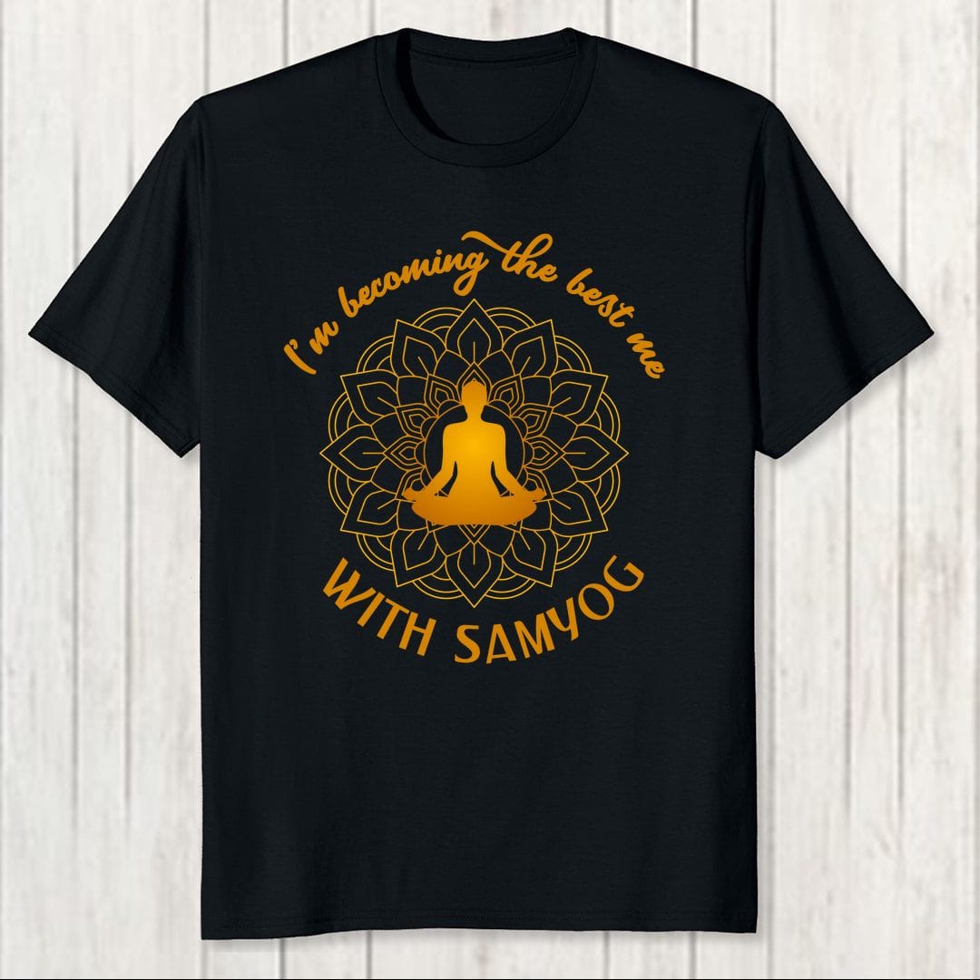 514b6602 Samyoga Men T Shirt Black