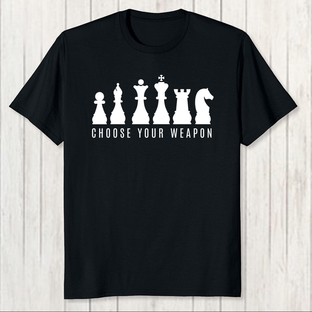 52c199b5 Choose Your Weapons Men T Shirt Black