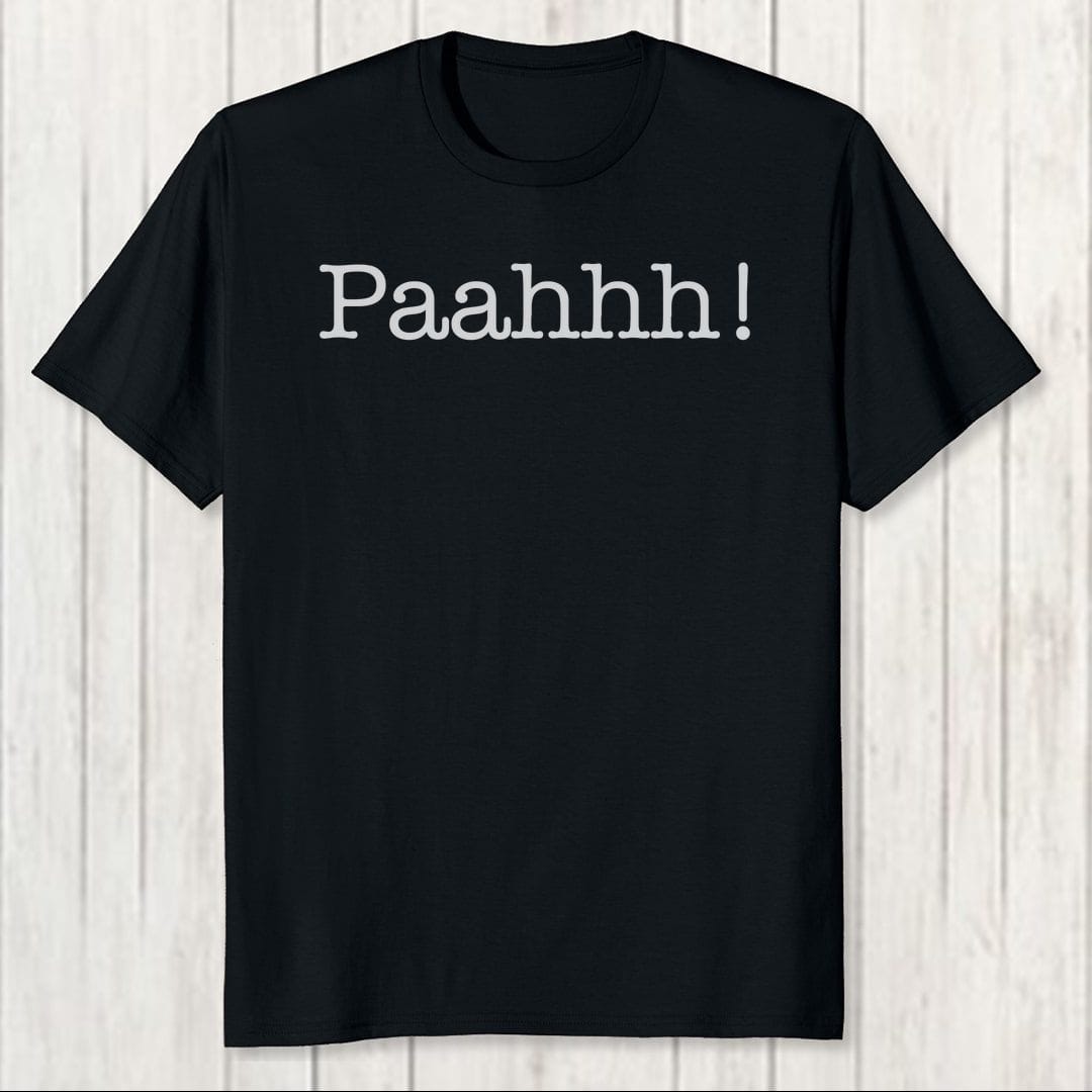 5b8e9fe3 Paahhh Men T Shirt Black