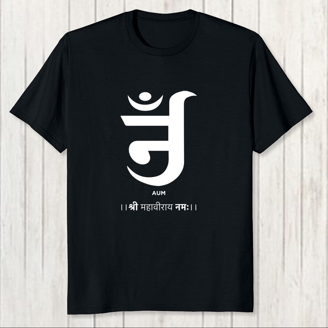 64f21270 Jain Aum Men T Shirt Black