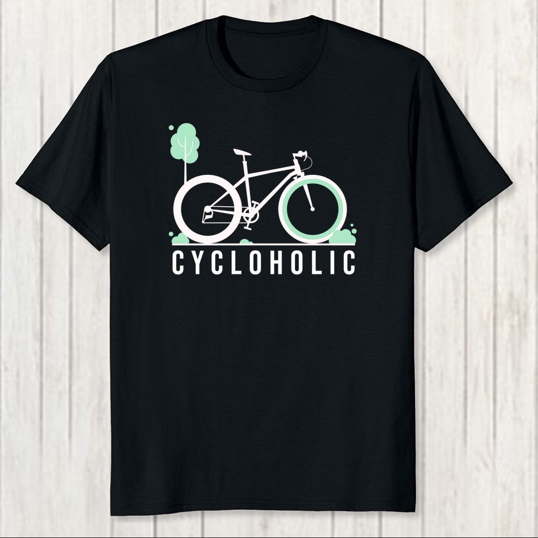 79924078 Cycloholic Men T Shirt Black