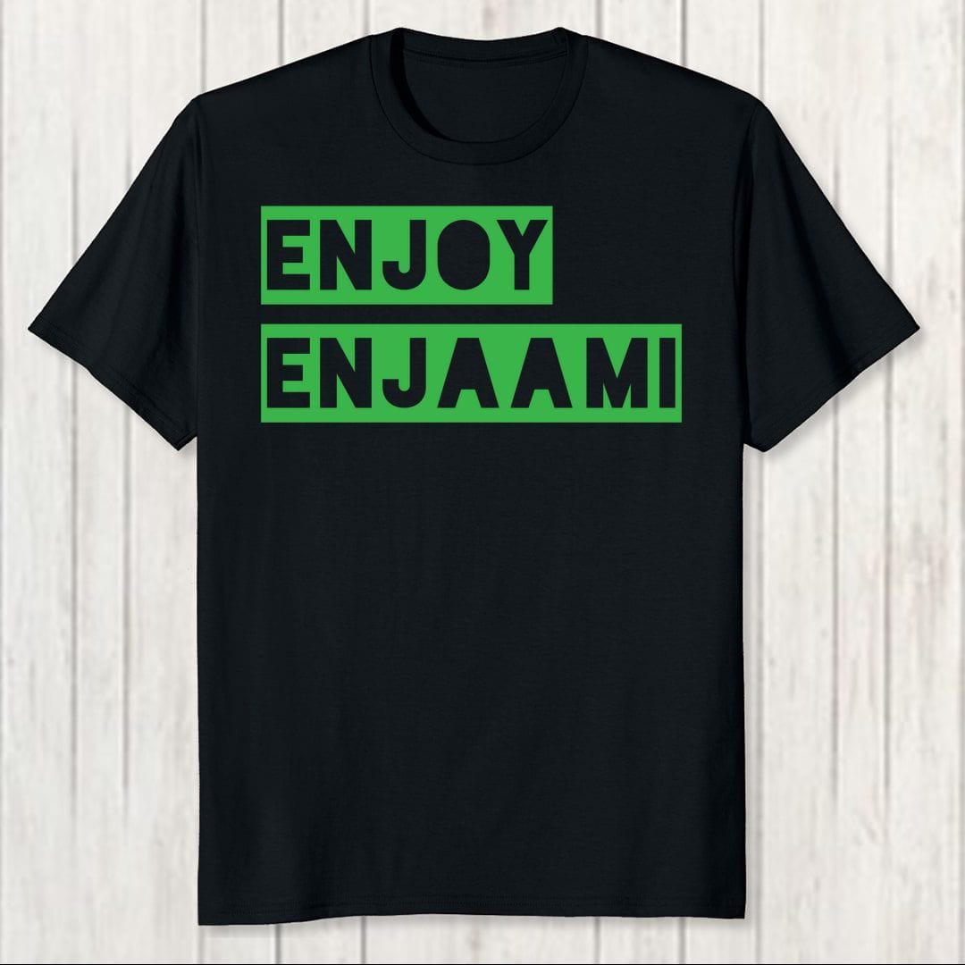 8c285ae8 Enjoy Enjaami Men T Shirt Black