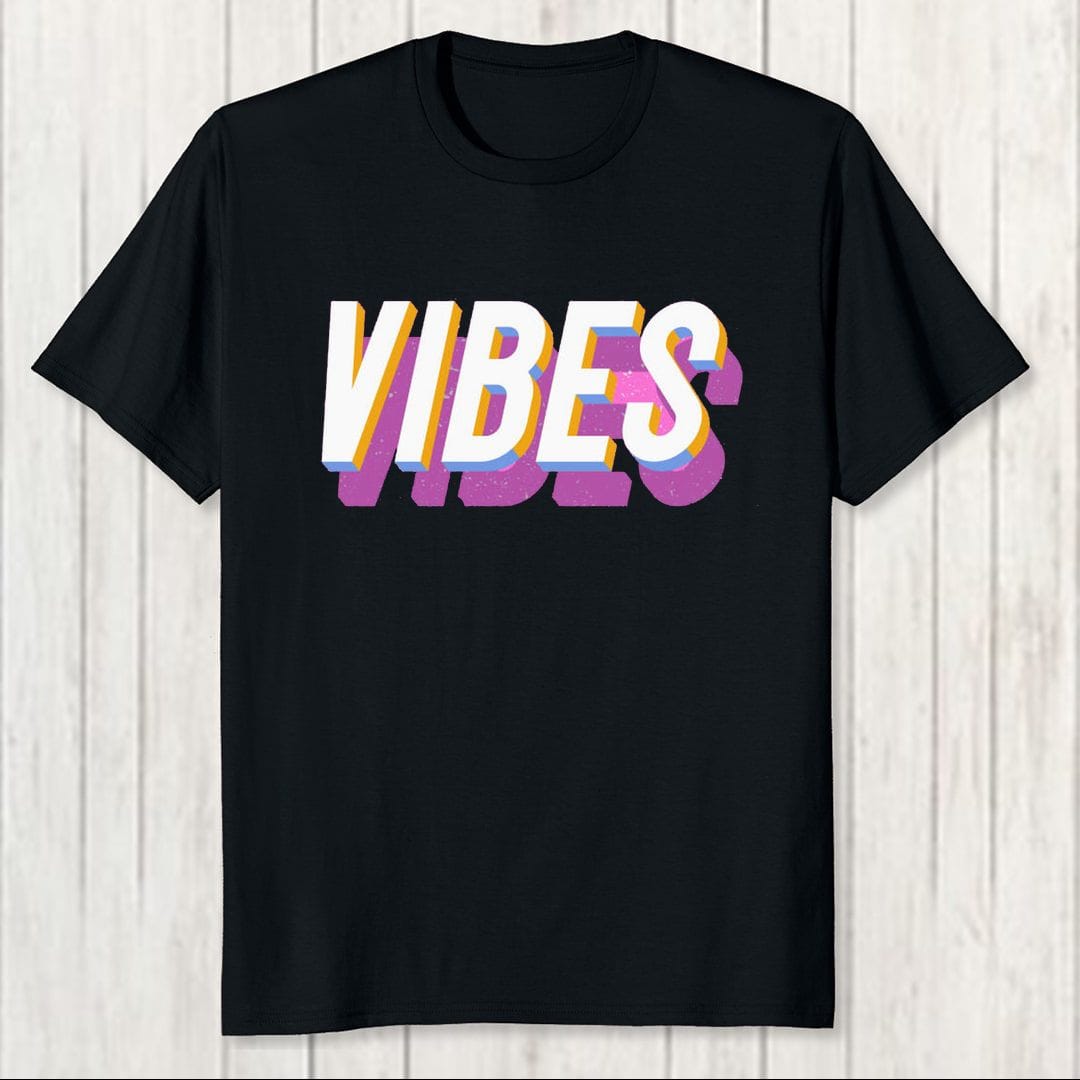 9696cca7 Vibes Modern Men T Shirt Black