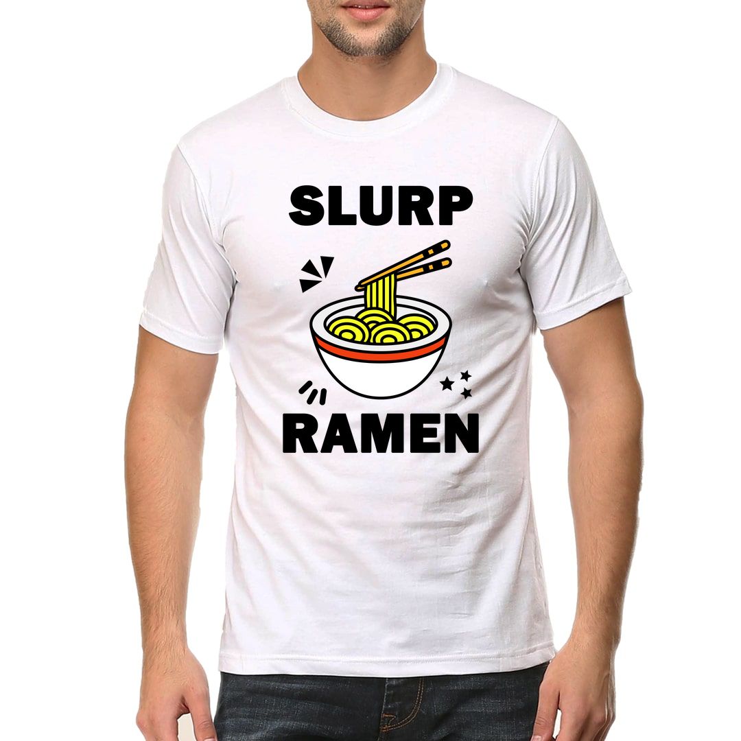 E987c8ca Slurp Ramen Men T Shirt White Front