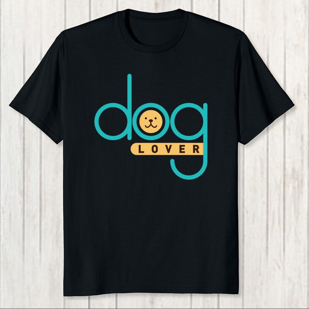 Edd2565a Dog Lover Cute Design For All Dog Lovers Men T Shirt Black