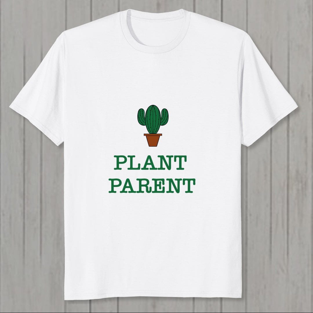 F76b25fd Plant Parent Men T Shirt White