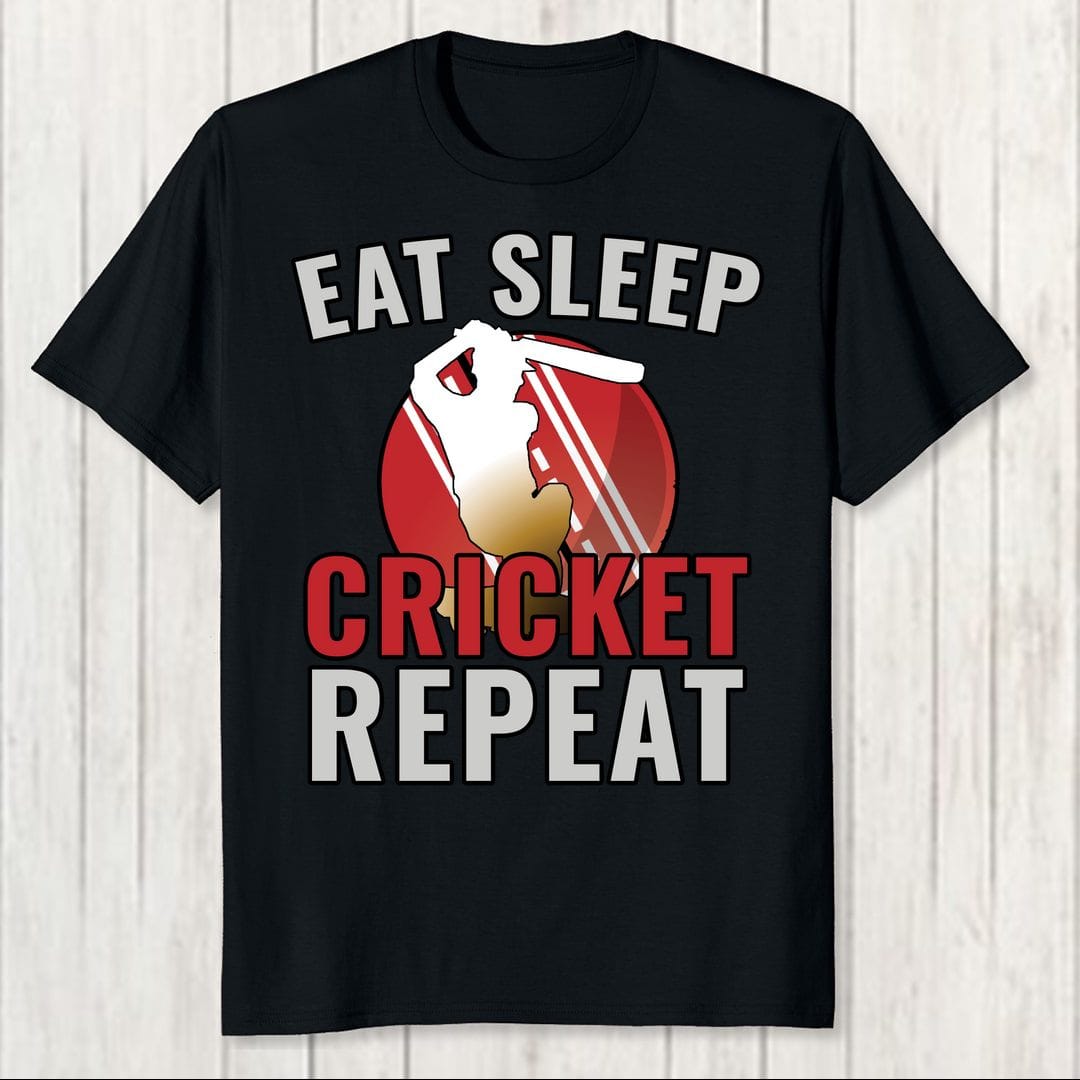 F9b6a2d0 Eat Sleep Cricket Repeat Men T Shirt 2 Black