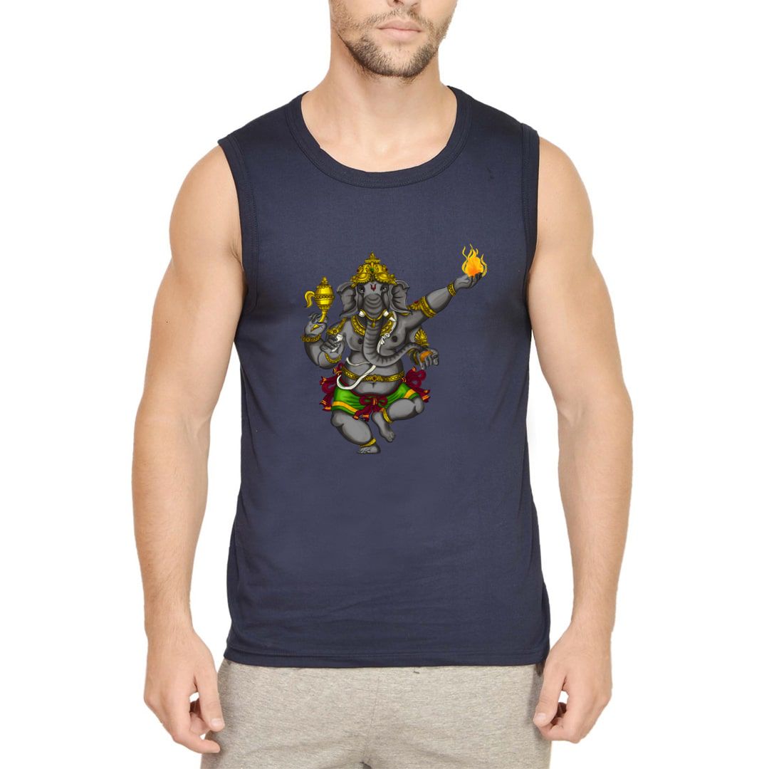 Krishna Janmashtami Men's Sleeveless T Shirt - Swag Swami