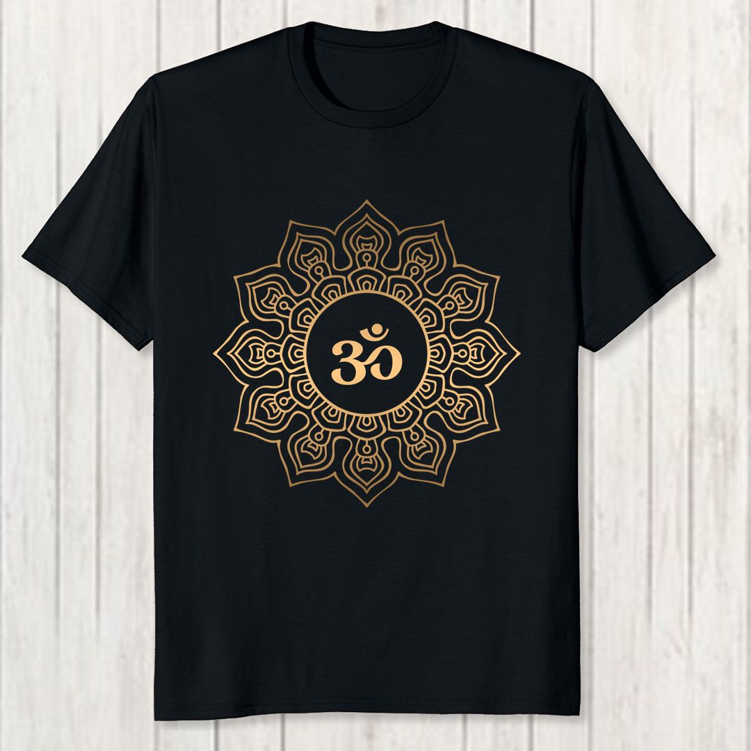 79a7fab5 Om Namashivay Men T Shirt Black Front New