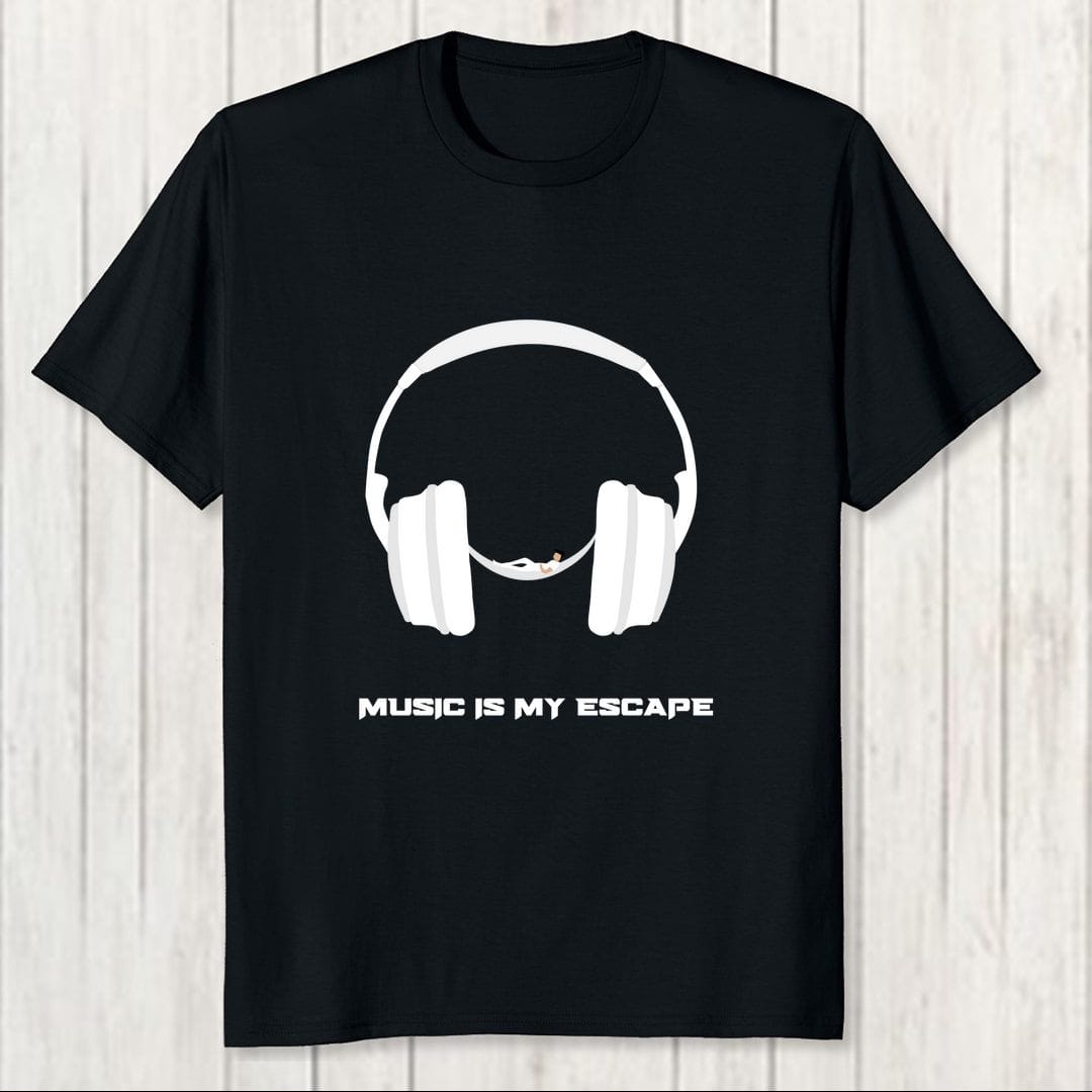 594511b6 Cool Passionate Music Lover Men T Shirt Black