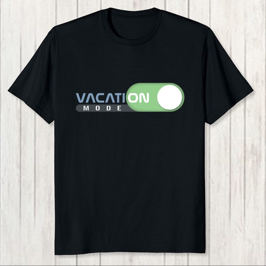 879ead3e Vacation Mode Men T Shirt Black