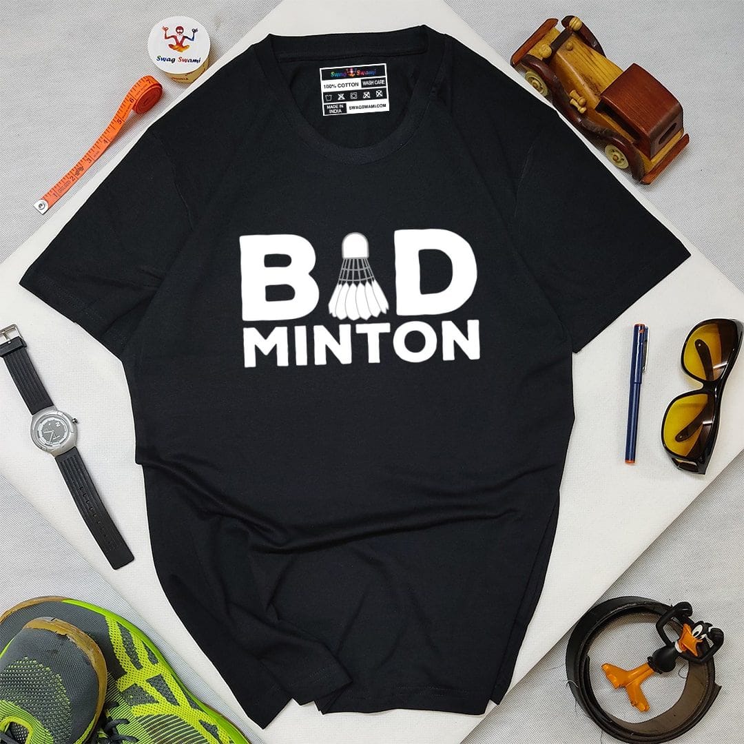 24e0ea77 Badminton Men T Shirt 3 Black