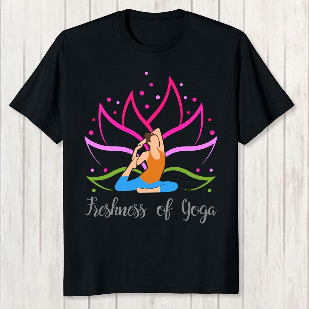 Freshness Of Yoga Women's T Shirt - Swag Swami