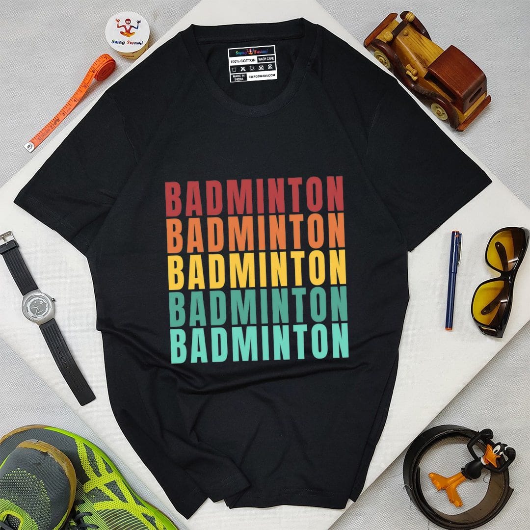 D276e5ef Badminton Men T Shirt 5 Black