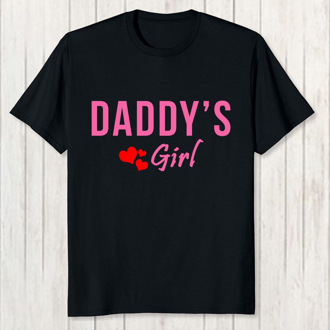 9f33d227 Daddys Girl Desi Slogan For All Lovely Daughters. Men T Shirt Black Front New