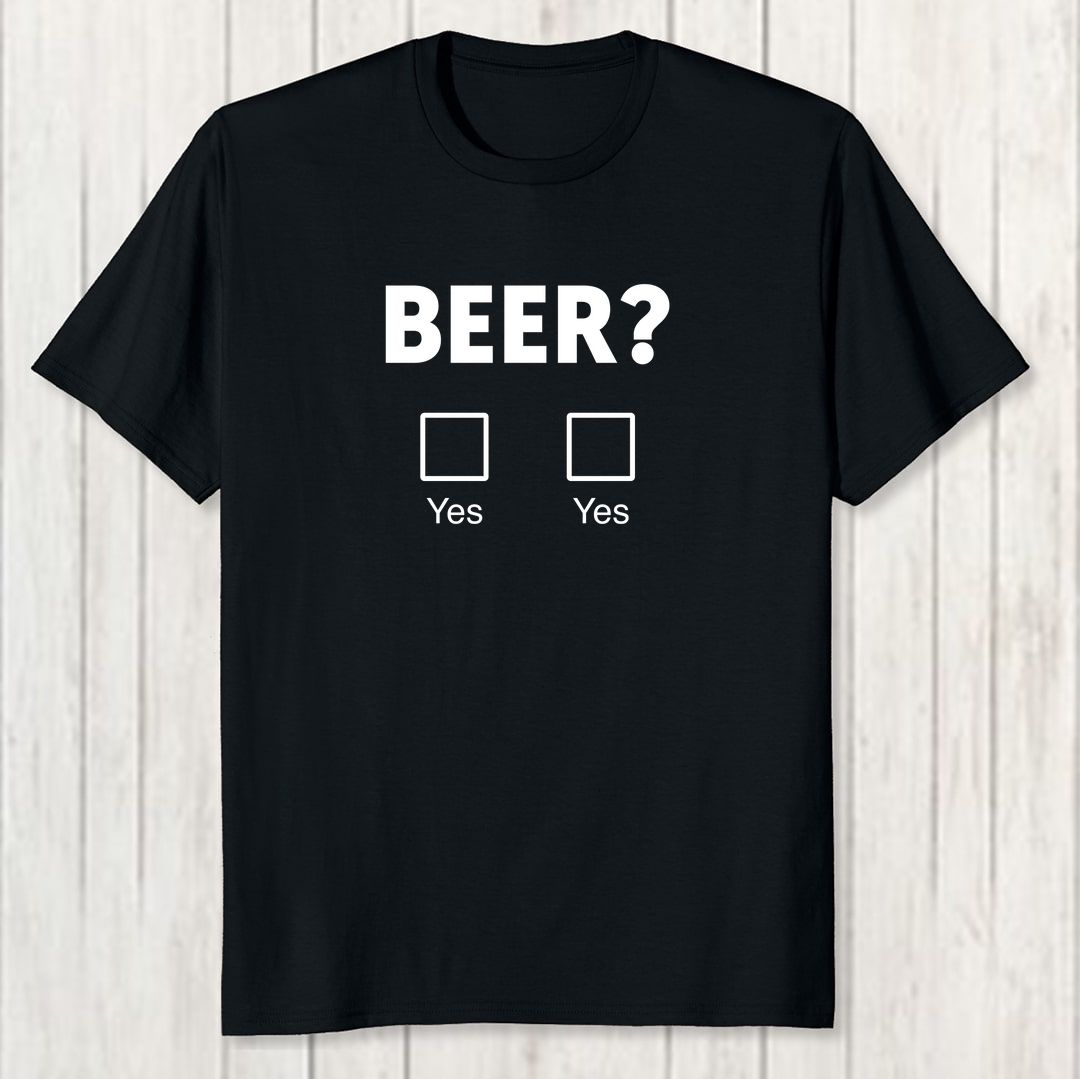 4cb01135 Beer Lover Men T Shirt Black Front New