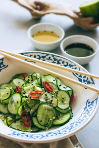 Asian cucumber salad