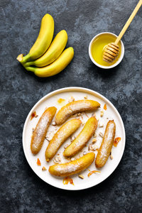 Baked banana