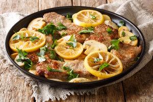 Lemon scaloppine