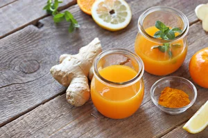 Ginger citrus shot