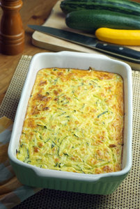 Makkelijke courgette ovenschotel