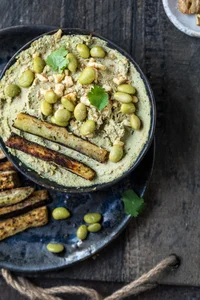 Edamame hummus