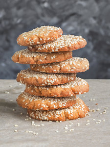 Tahini biscuits