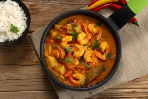 Prawn tagine