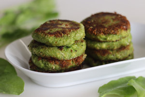 Spinach fritters