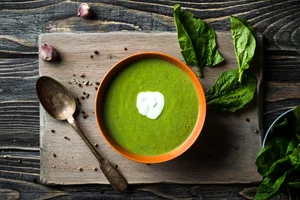 Spinach soup