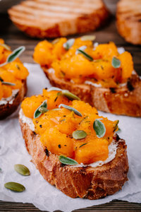 Pumpkin toast