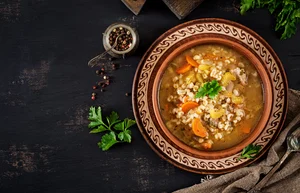 Beef and vegetable soup