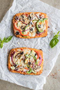 Sweet potato pizza