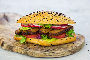 Tempeh burgers