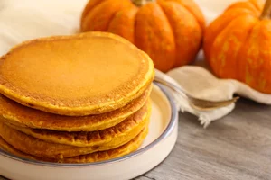 Pumpkin pancakes