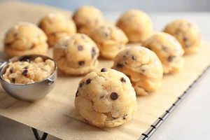 Cookie dough bliss balls